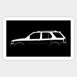 Isuzu Rodeo (1998) Silhouette Sticker